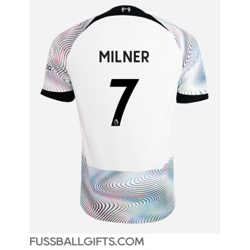 Liverpool James Milner #7 Fußballbekleidung Auswärtstrikot 2022-23 Kurzarm